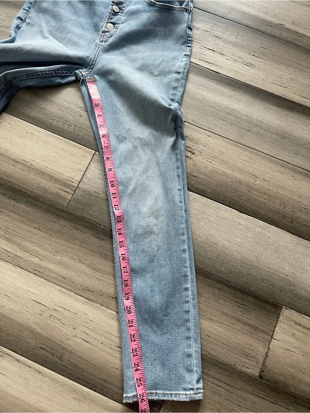 Gap Teen 18 Sky High Skinny Ankle Light Stretch Blue Jeans